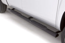 Cargar imagen en el visor de la galería, Lund 07-17 Toyota Tundra Access Cab 5in. Oval Straight Steel Nerf Bars - Black