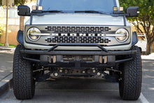 Cargar imagen en el visor de la galería, DV8 Offroad 21-22 Ford Bronco Factory Front Bumper Licence Relocation Bracket - Front