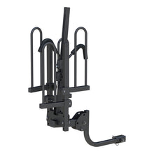 Cargar imagen en el visor de la galería, Curt Tray-Style Hitch-Mounted Bike Rack (2 Bikes 1-1/4in or 2in Shank)