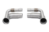 SOUL 14-19 Porsche 991 GT3 Side Muffler Bypass Pipes (Non-Valved)