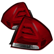 Cargar imagen en el visor de la galería, Spyder Chevy Impala 2006-2013 LED Tail Lights Red Clear ALT-YD-CHIP06-LED-RC