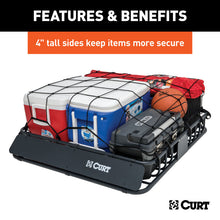 Load image into Gallery viewer, Curt 41-1/2in x 37in Roof Rack Cargo Carrier