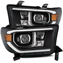 Load image into Gallery viewer, AlphaRex 07-13 Toyota Tundra PRO-Series Projector Headlights Plank Style Black w/Activation Light