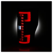 Cargar imagen en el visor de la galería, Spyder 17-18 Ford F-250 Super Duty (Excl LED Models) LED Tail Lights - Blk Smk (ALT-YD-FS17-LED-BSM)