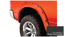 Cargar imagen en el visor de la galería, Bushwacker 16-18 Ram 1500 Fleetside Pocket Style Flares 4pc 67.4/76.3/96.3in Bed - Granite Crystal