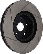 Cargar imagen en el visor de la galería, StopTech Power Slot 05-08 STi Front Left Slotted Rotor