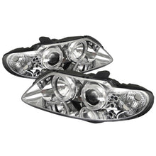 Cargar imagen en el visor de la galería, Spyder Pontiac GTO 04-06 Projector Headlights LED Halo LED Chrome High H1 Low H1 PRO-YD-PGTO04-HL-C