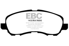 Cargar imagen en el visor de la galería, EBC 11-14 Chrysler 200 2.4 Greenstuff Front Brake Pads
