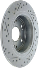 Cargar imagen en el visor de la galería, StopTech Select Sport Drilled &amp; Slotted Rotor - Rear Left