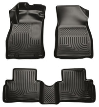 Cargar imagen en el visor de la galería, Husky Liners 2011 Nissan Juke WeatherBeater Combo Black Floor Liners
