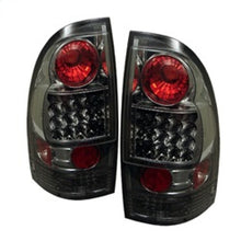 Cargar imagen en el visor de la galería, Spyder Toyota Tacoma 05-15 LED Tail Lights Smoke ALT-YD-TT05-LED-SM