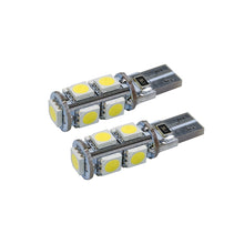 Cargar imagen en el visor de la galería, Oracle T10 9 LED 3 Chip SMD Bulbs (Pair) - Cool White