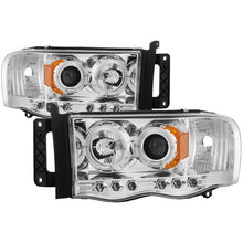 Cargar imagen en el visor de la galería, Spyder Dodge Ram 1500 02-05/Ram 2500 03-05 Projector Headlights LED Halo LED Chrm PRO-YD-DR02-HL-C