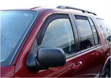Cargar imagen en el visor de la galería, AVS 02-10 Ford Explorer (4 Door) Ventvisor In-Channel Front &amp; Rear Window Deflectors 4pc - Smoke