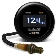 Cargar imagen en el visor de la galería, Innovate MTX-OL PLUS Wideband Digital Air/Fuel Ratio OLED Gauge Kit 8ft w/O2 Sensor