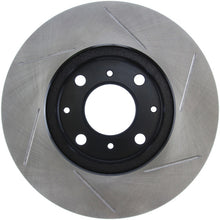 Cargar imagen en el visor de la galería, StopTech Power Slot 90-91 Honda CRX Si 1.6L Rear Disc Front Left Slotted Rotor