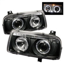 Cargar imagen en el visor de la galería, Spyder Volkswagen Jetta III 93-98 Projector Headlights LED Halo Blk High H1 Low H1 PRO-YD-VJ93-HL-BK