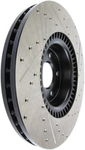 Cargar imagen en el visor de la galería, StopTech Slotted &amp; Drilled Sport Brake Rotor