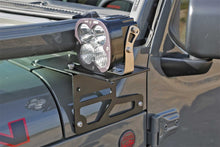 Cargar imagen en el visor de la galería, Fabtech 18-21 Jeep JL/JT Light Bracket Kit (Adjustable)