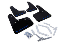 Cargar imagen en el visor de la galería, Rally Armor 12-19 Ford Focus ST / 16-19 RS Black Mud Flap w/Blue Logo