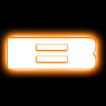 Cargar imagen en el visor de la galería, ORACLE Lighting Universal Illuminated LED Letter Badges - Matte Wht Surface Finish - B