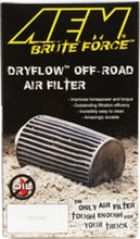 Load image into Gallery viewer, AEM 3 inch x 8 inch DryFlow Air Filter