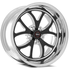 Cargar imagen en el visor de la galería, Weld S76 17x10 / 5x5 BP / 7.2in. BS Black Wheel (High Pad) - Single Beadlock