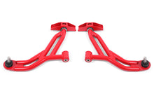 Cargar imagen en el visor de la galería, BMR Suspension 05-14 Ford Mustang Lower A-Arms - Red - Non-Adjustable