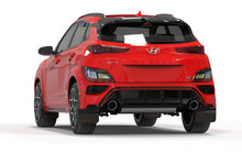 Cargar imagen en el visor de la galería, Rally Armor 22-23 Hyundai Kona N Black UR Mud Flap w/Grey Logo