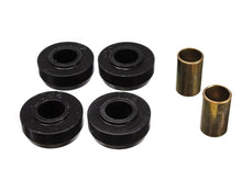 Cargar imagen en el visor de la galería, Energy Suspension 62-67 Chevy Nova Black Front Strut Rod Bushing Set