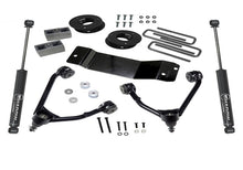 Cargar imagen en el visor de la galería, Superlift 07-16 Chevy Silv 1500 4WD 3.5in Lift Kit w/ Cast Steel Control Arms &amp; Rear Shocks