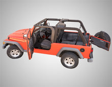 Cargar imagen en el visor de la galería, BedRug 03-06 Jeep LJ Unlimited Rear 4pc Cargo Kit (Incl Tailgate &amp; Tub Liner)