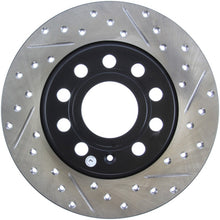 Cargar imagen en el visor de la galería, StopTech Slotted &amp; Drilled Sport Brake Rotor