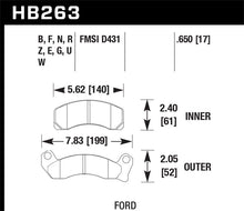 Cargar imagen en el visor de la galería, Hawk 1987-1993 Ford Mustang GT 5.0 HPS 5.0 Front Brake Pads