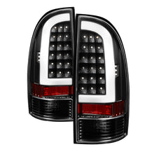 Load image into Gallery viewer, xTune Toyota Tacoma 05-15 Tail Lights - Light Bar LED - Black ALT-ON-TT05-LBLED-BK