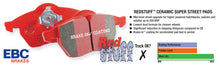 Load image into Gallery viewer, EBC 09-11 Audi A6 Quattro 3.0 Supercharged Redstuff Rear Brake Pads