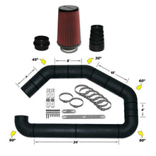 Cargar imagen en el visor de la galería, Airaid U-Build-It - Universal 4in Master Kit I w/700-470 (9in) Filter