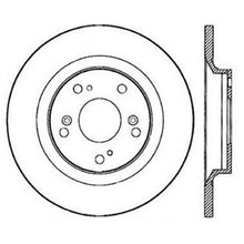 Cargar imagen en el visor de la galería, StopTech Power Slot SportStop 00-06 Honda S2000 Slotted Rear Left Rotor