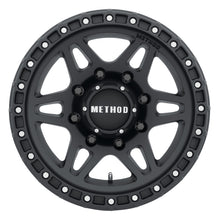 Cargar imagen en el visor de la galería, Method MR312 18x9 +18mm Offset 8x180 130.81mm CB Matte Black Wheel