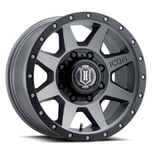 Cargar imagen en el visor de la galería, ICON Rebound HD 18x9 8x180 12mm Offset 5.5in BS 124.2mm Bore Titanium Wheel