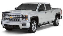 Cargar imagen en el visor de la galería, Stampede 2014-2018 Chevy Silverado 1500 Crew Cab Pickup Tape-Onz Sidewind Deflector 4pc - Chrome