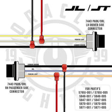 Cargar imagen en el visor de la galería, Oracle Jeep Wrangler JL/Gladiator JT 7in. High Powered LED Headlights (Pair) - White