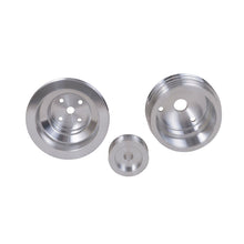 Load image into Gallery viewer, BBK 85-97 GM Truck 305 350 Underdrive Pulley Kit - Lightweight CNC Billet Aluminum (3pc)