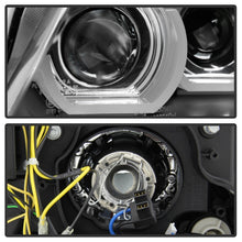 Cargar imagen en el visor de la galería, Spyder 09-12 BMW E90 3-Series 4DR Projector Headlights Halogen - LED - Black - PRO-YD-BMWE9009-BK