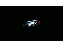 Cargar imagen en el visor de la galería, Spyder Ford Focus 12-14 Projector Headlights Halogen Model Only - DRL Black PRO-YD-FF12-DRL-BK