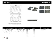 Cargar imagen en el visor de la galería, StopTech Performance 00-06 Jaguar S Typre R / XJ R / XJR-S / XJ Sport Rear Brake Pads