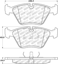 Cargar imagen en el visor de la galería, StopTech 95-99 BMW M3 / 01-07 M3 E46 / 89-93 M5 / 98-02 Z3 M series Front Brake Pads