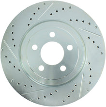 Cargar imagen en el visor de la galería, StopTech Select Sport 10-14 Dodge Challenger Drilled and Slotted Front Right Brake Rotor