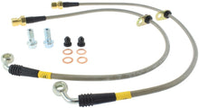 Cargar imagen en el visor de la galería, StopTech 10+ Camaro LS/LT V6 Stainless Steel Rear Brake Lines