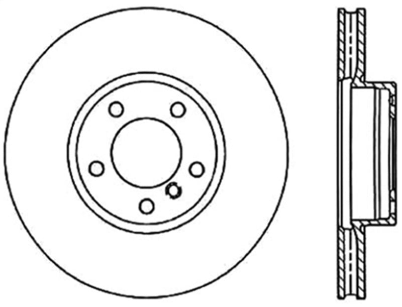 StopTech Sport Drilled & Slotted Rotor - Rear Left